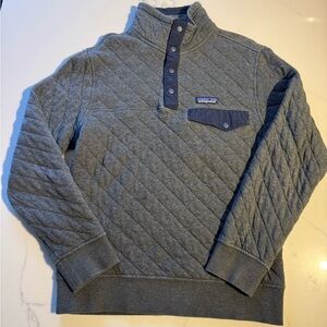 Quilted Patagonia snap-t pullover